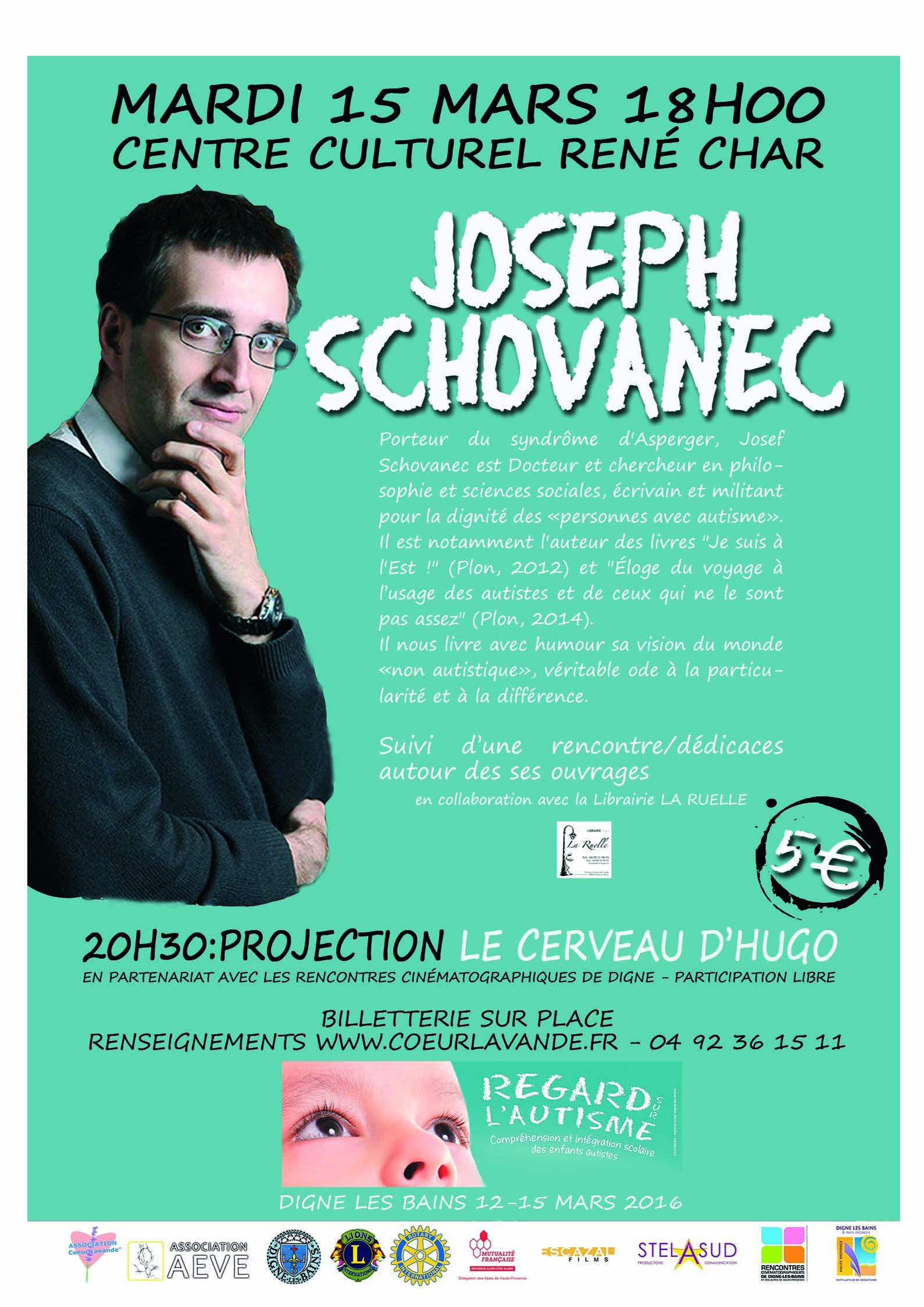 Joseph Schovanec, Digne les Bains Autisme